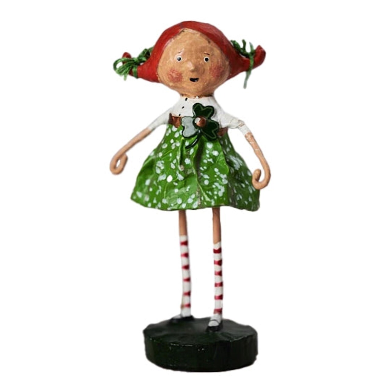 Lori Mitchell St. Patrick's Day Collection: Sweet Kelly Green Figurine